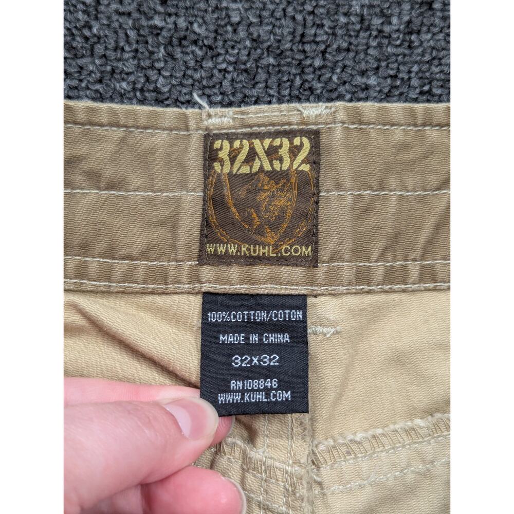 Kuhl Pants Mens 32 x 32 Crag Series Camp Brown Outdoor Hiking Trail Rugged - Picture 7 of 12